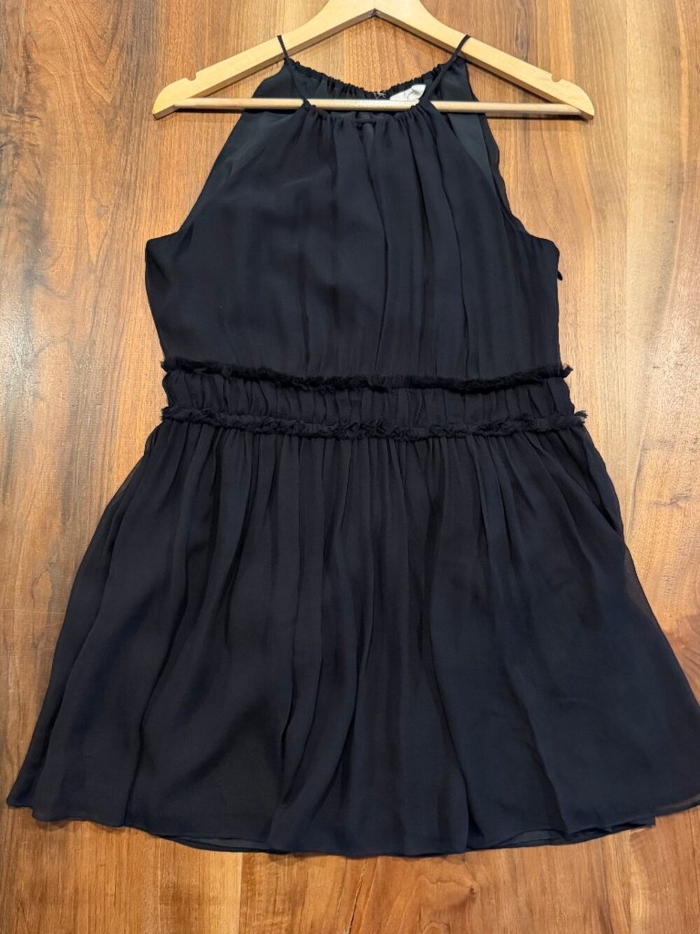 Joie silk mini dress, sz S